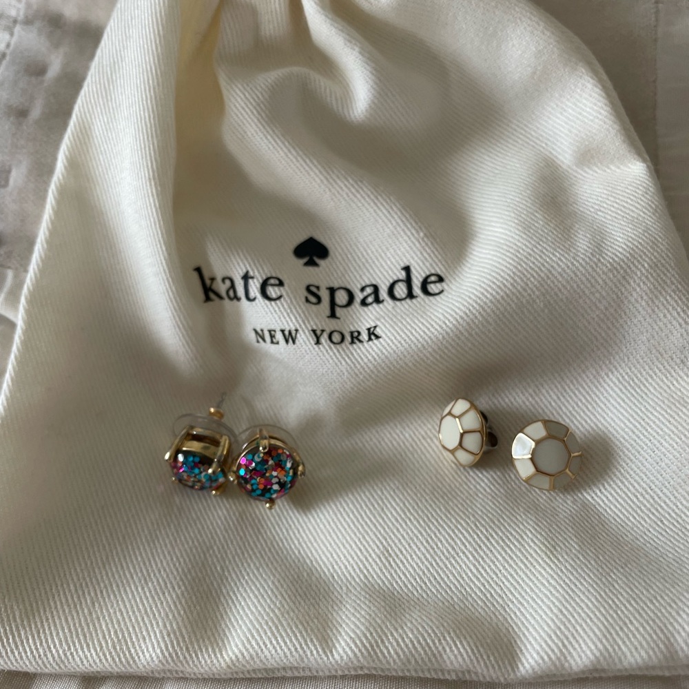Kate Spade ♠️ set of 2 studs